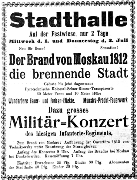 Anzeige in der DRZ vom 1. Juli 1914