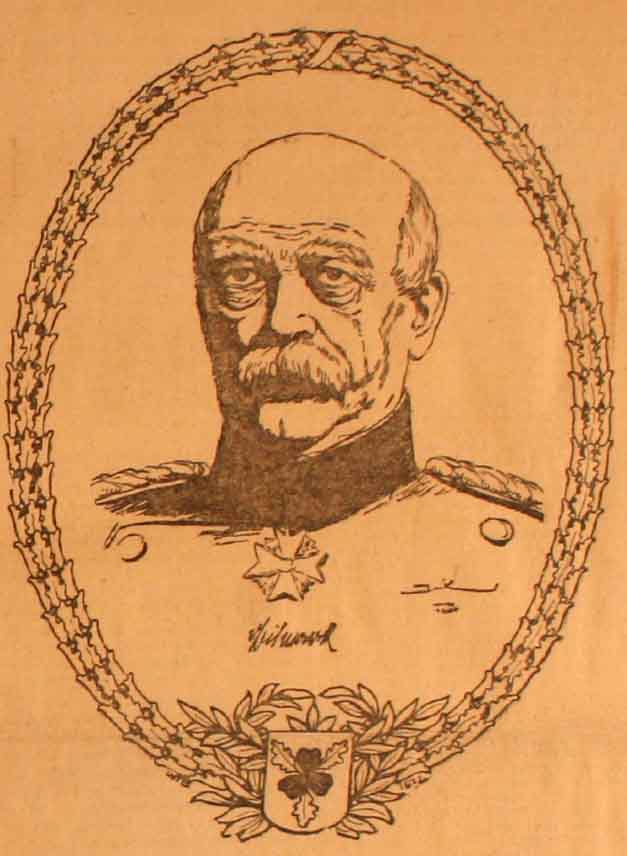Abbildung auf der Titelseite des General-Anzeigers vom 1. April 1915