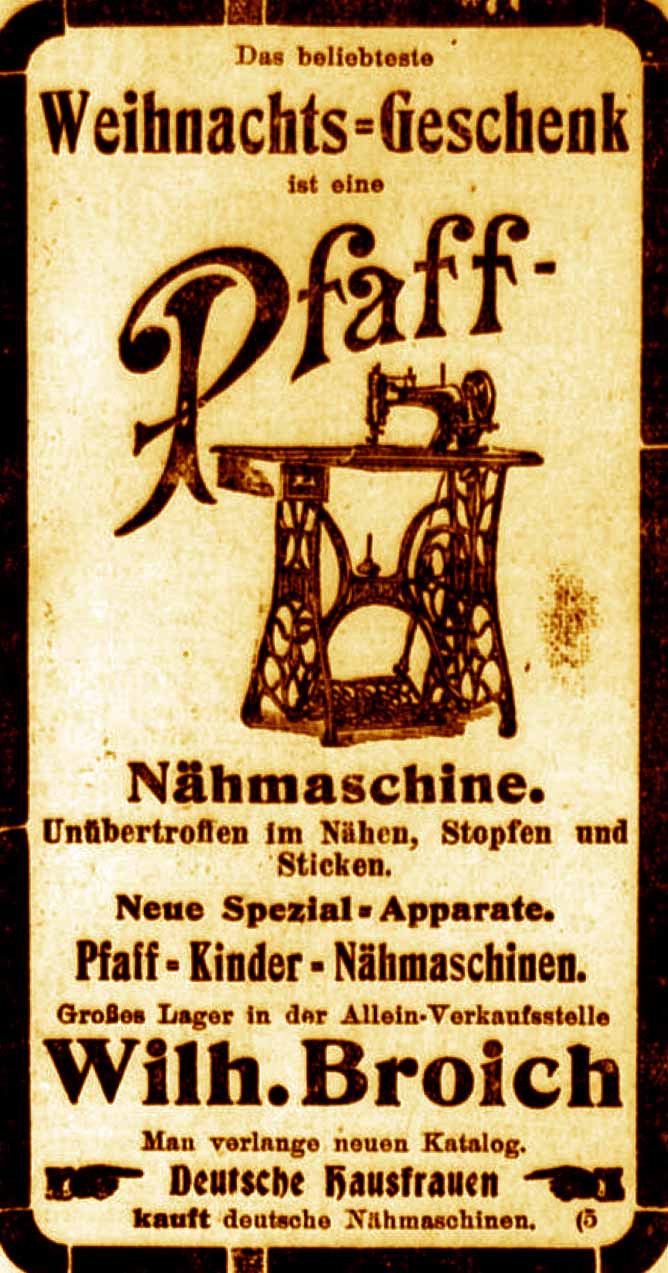Anzeige im General-Anzeiger vom 17. Dezember 1915