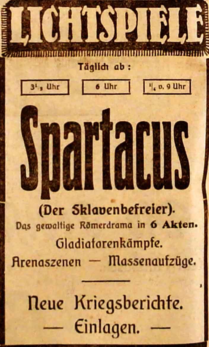 Anzeige im General-Anzeiger vom 13. Januar 1915