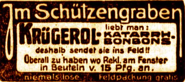 Anzeige im General-Anzeiger vom 14. November 1915