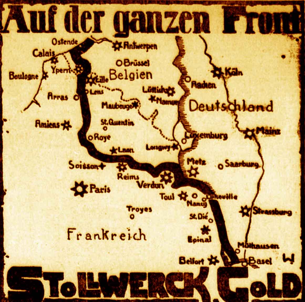 Anzeige im General-Anzeiger vom 7. September 1915
