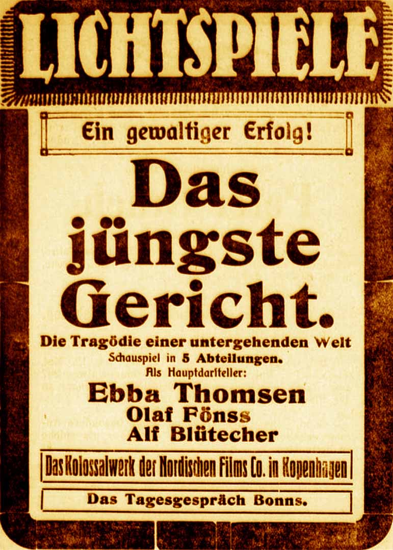 Anzeige im General-Anzeiger vom 17. Mai 1916