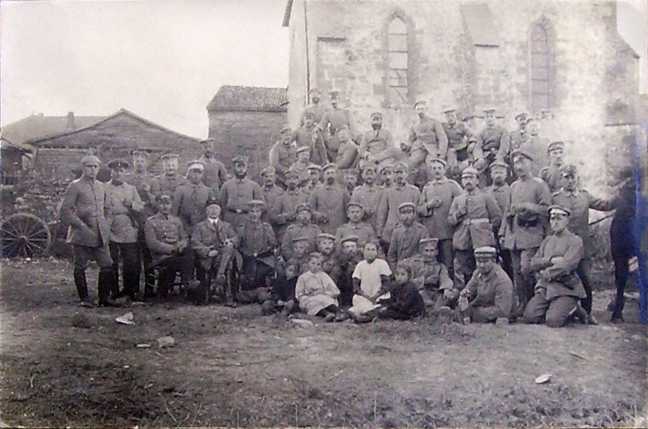 [7b] Besuch bei Rittmeister Burgel in St. Georges 1914