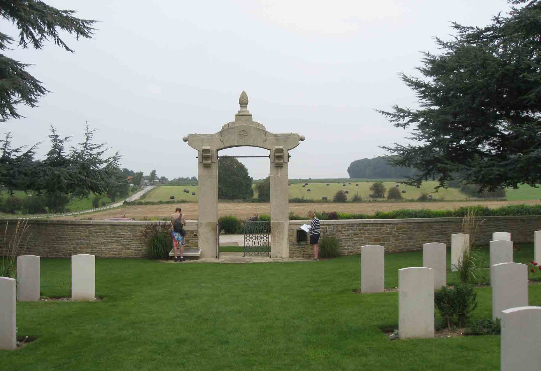 Chinesischer Friedhof in Noyelles